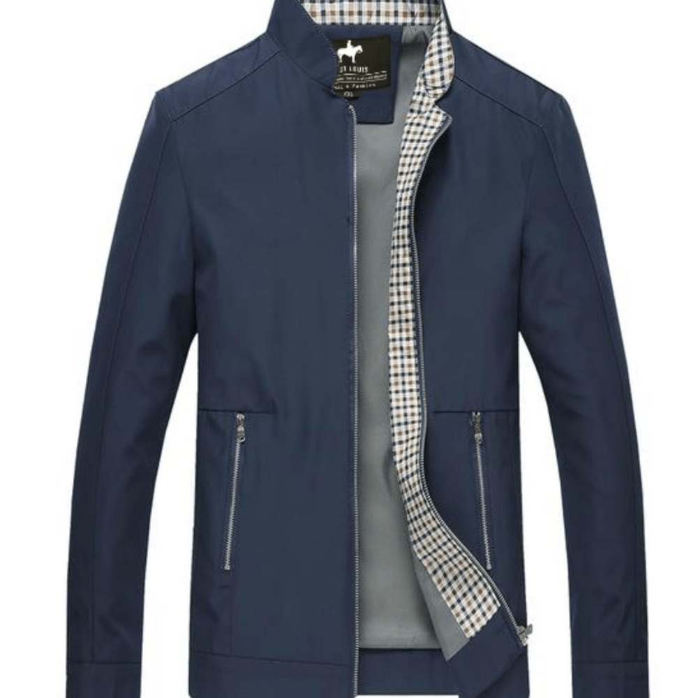 Businessman jacket navy blue